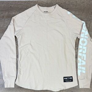 Flag Nor Fail Waffle Knit Long Sleeve | Size Small | Thumbhole Cuffs